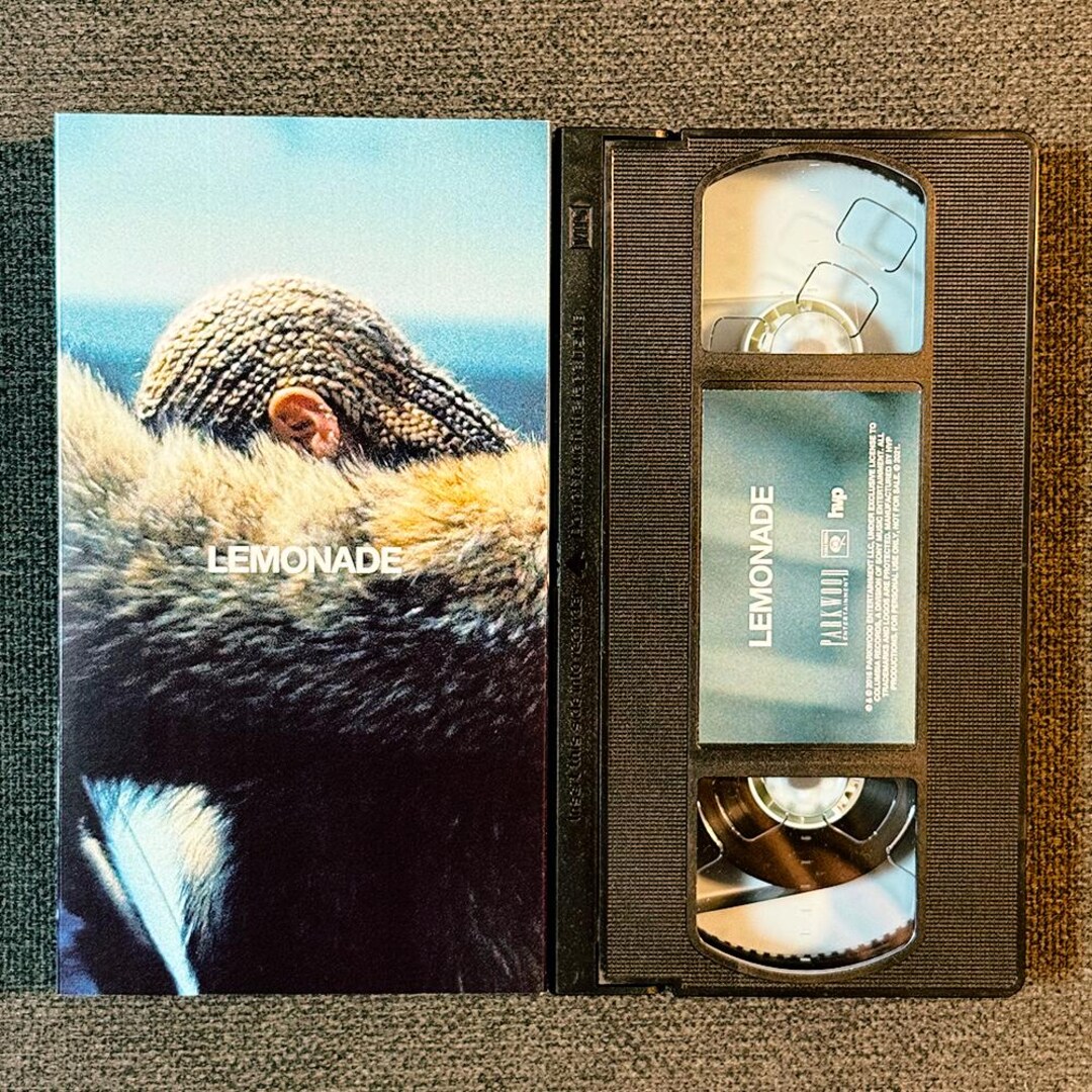 Beyonce - Lemonade / (VHS Tape) - Etsy