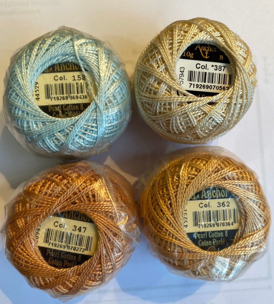 Fils à Broder Anchor Mouliné Coloris 0306 - Un Grand Marché