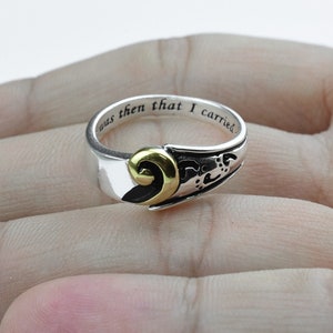 Hidden Message Ring - Etsy