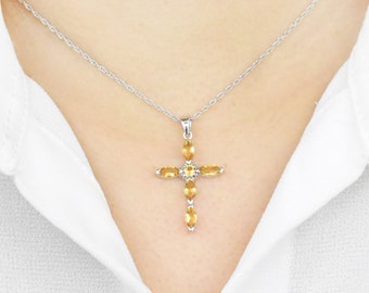 Citrine Cross Pendant Store, 50% OFF 