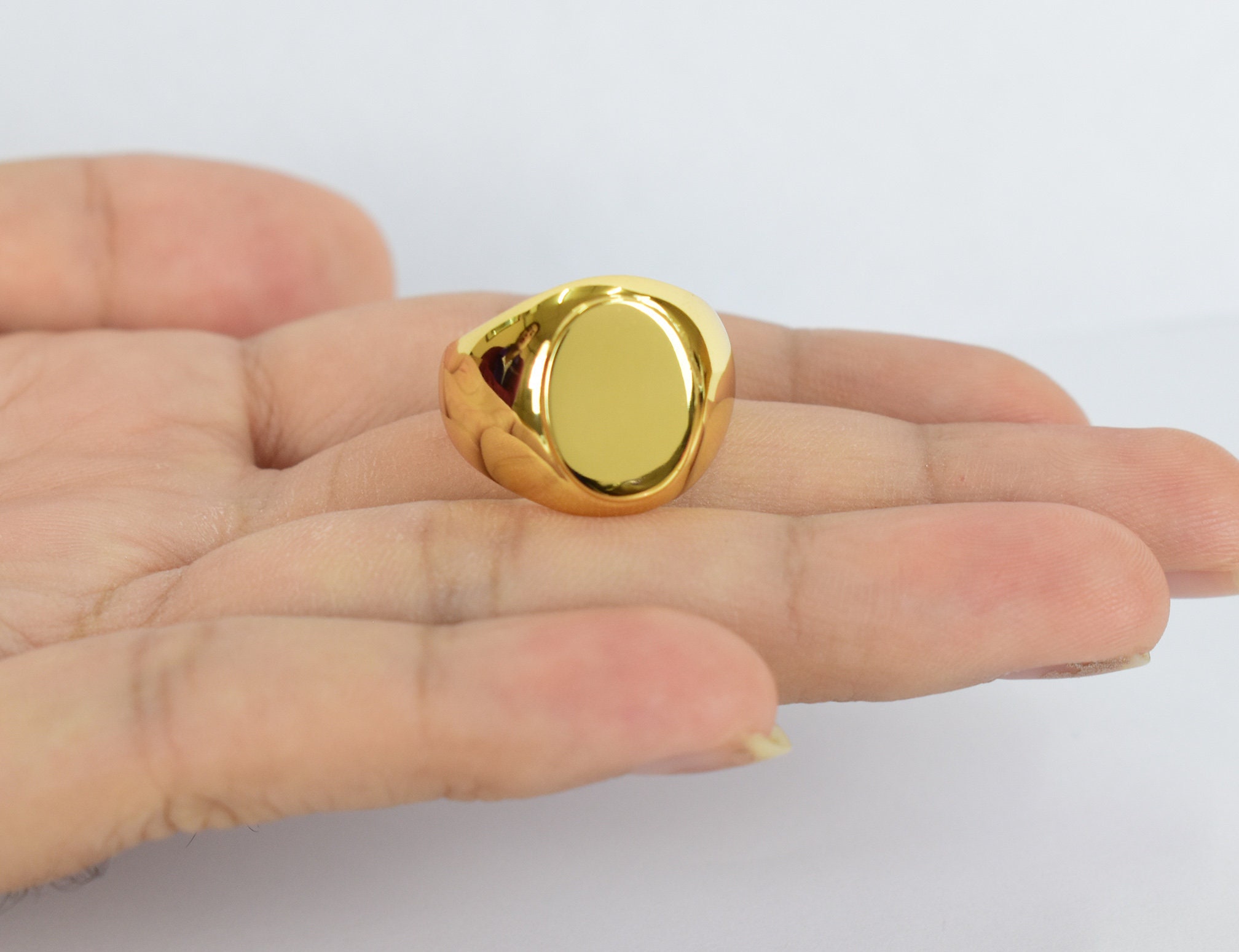 14k Gold Filled Ring Men
