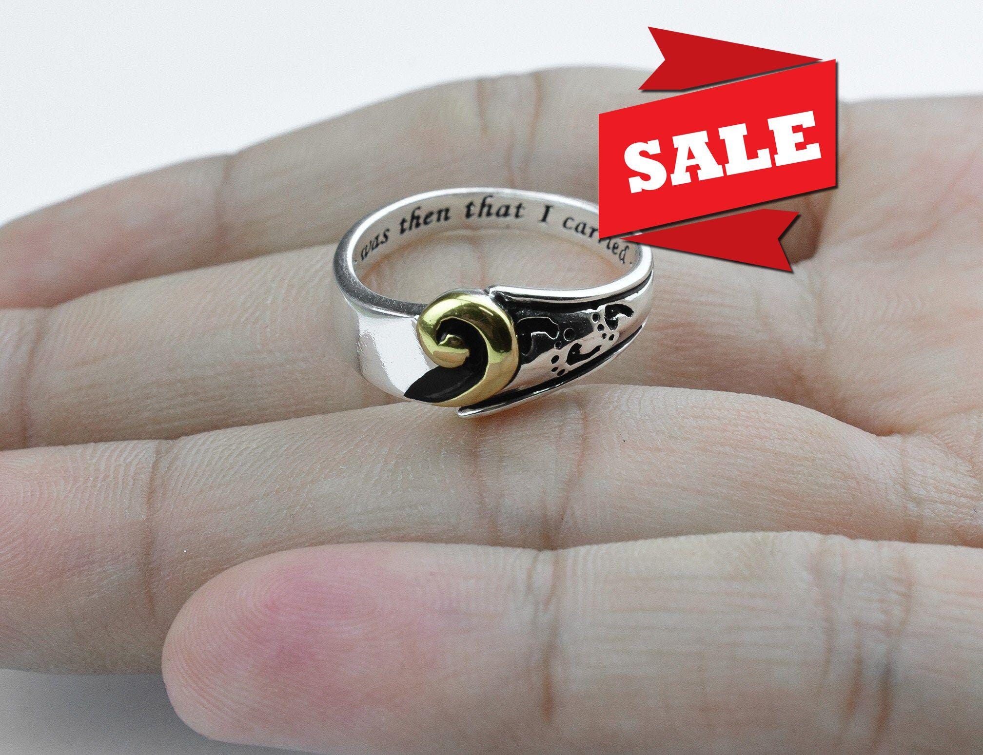 Amazon.com: Sterling Silver Personalized Secret Message Ring