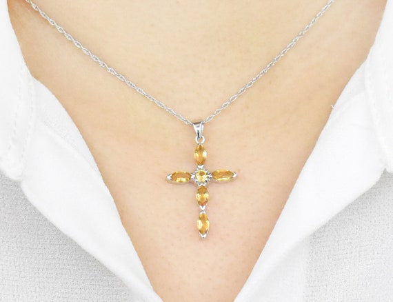 925 Plaqué Argent Pierre Pendentif Croix Handmade Jewelry BRAND NEW 925 Plaqué Argent Pierre Pendentif Croix Handmade Jewelry BRAND NEW