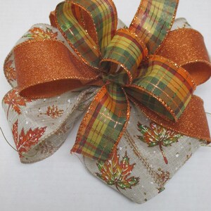 Autumn Bow Leash