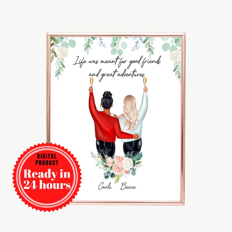 Best Friends Christmas Gifts Birthday Gift for Her Best Etsy