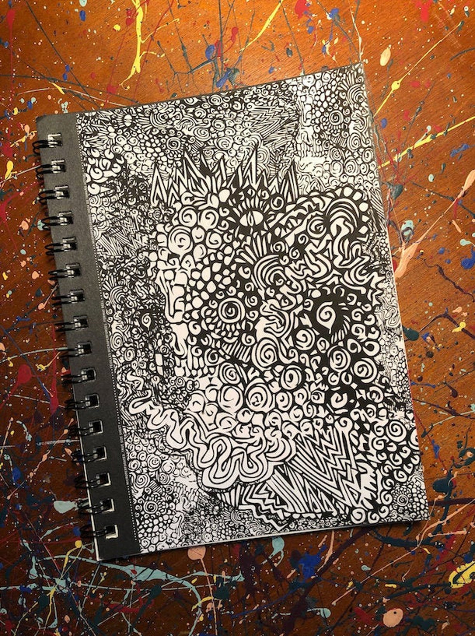 Hardcover Design Sketchbook Art Doodle Style BLICK Brand High Etsy