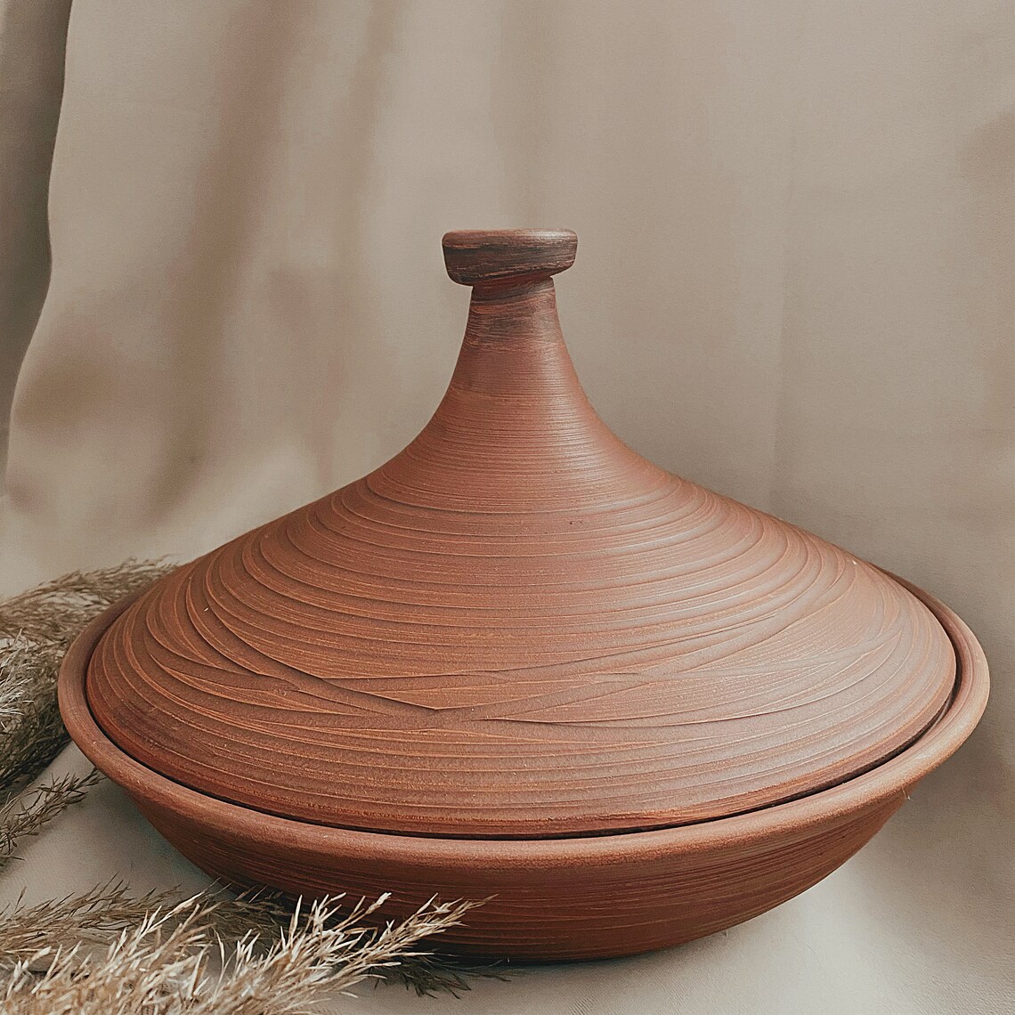 Tagine Clay Tajine Pot for Baking Clay Cooking Pot Tagine Etsy
