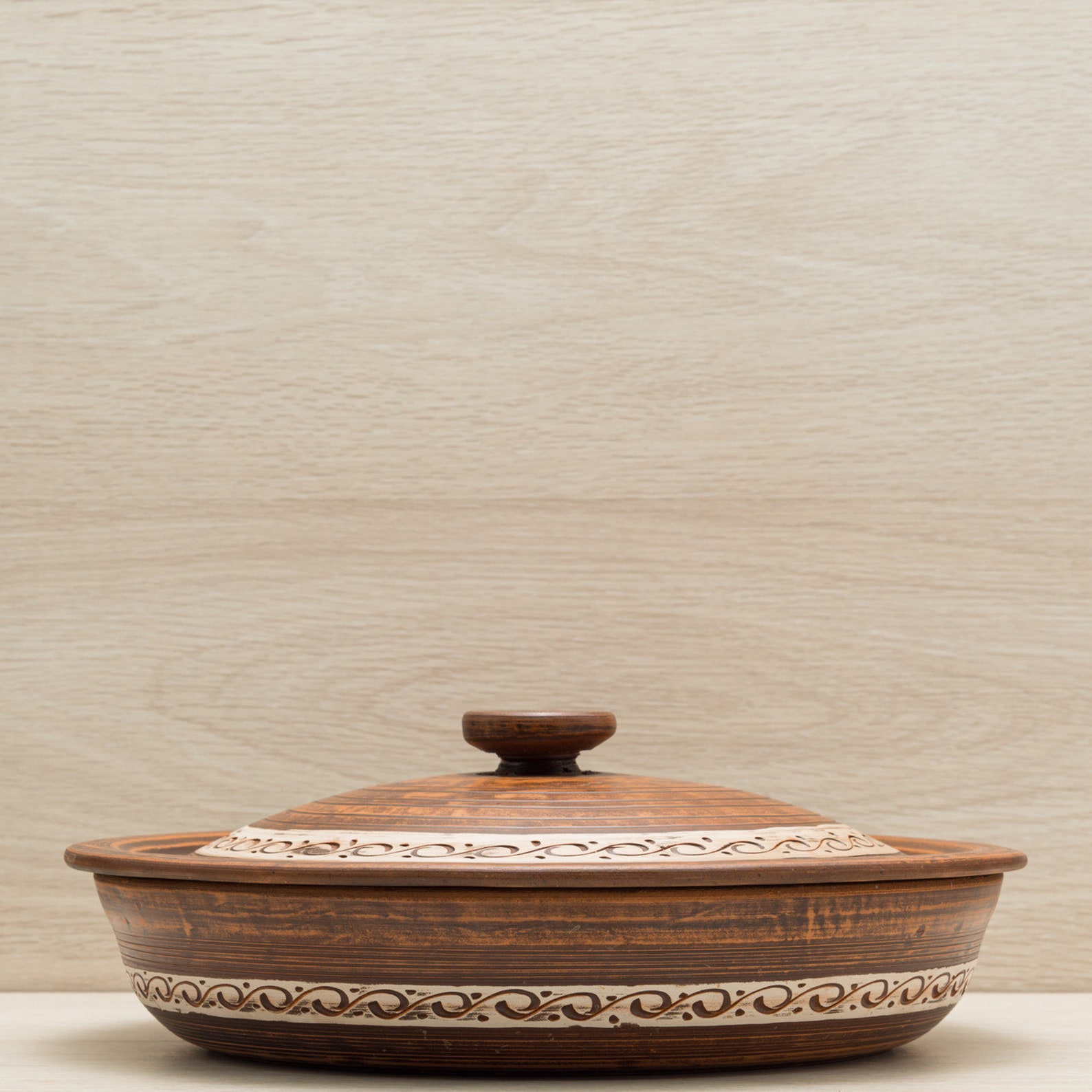 Clay Cooking Pan with Lid Cooking Pot Ceramic Baking Pan Etsy