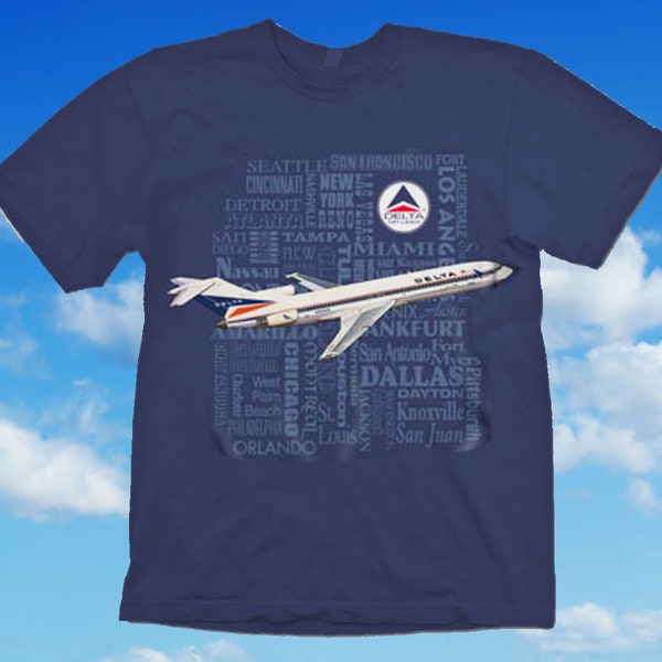 Delta Air Lines Boeing B-727 T-Shirt