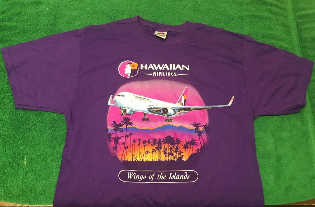 Hawaiian Airlines T-shirt size XL. - Etsy