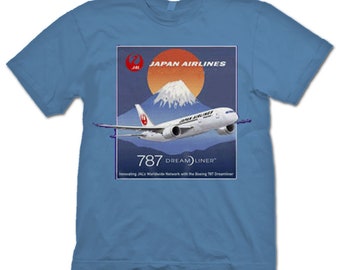 Japan Airlines B-787 T-Shirt