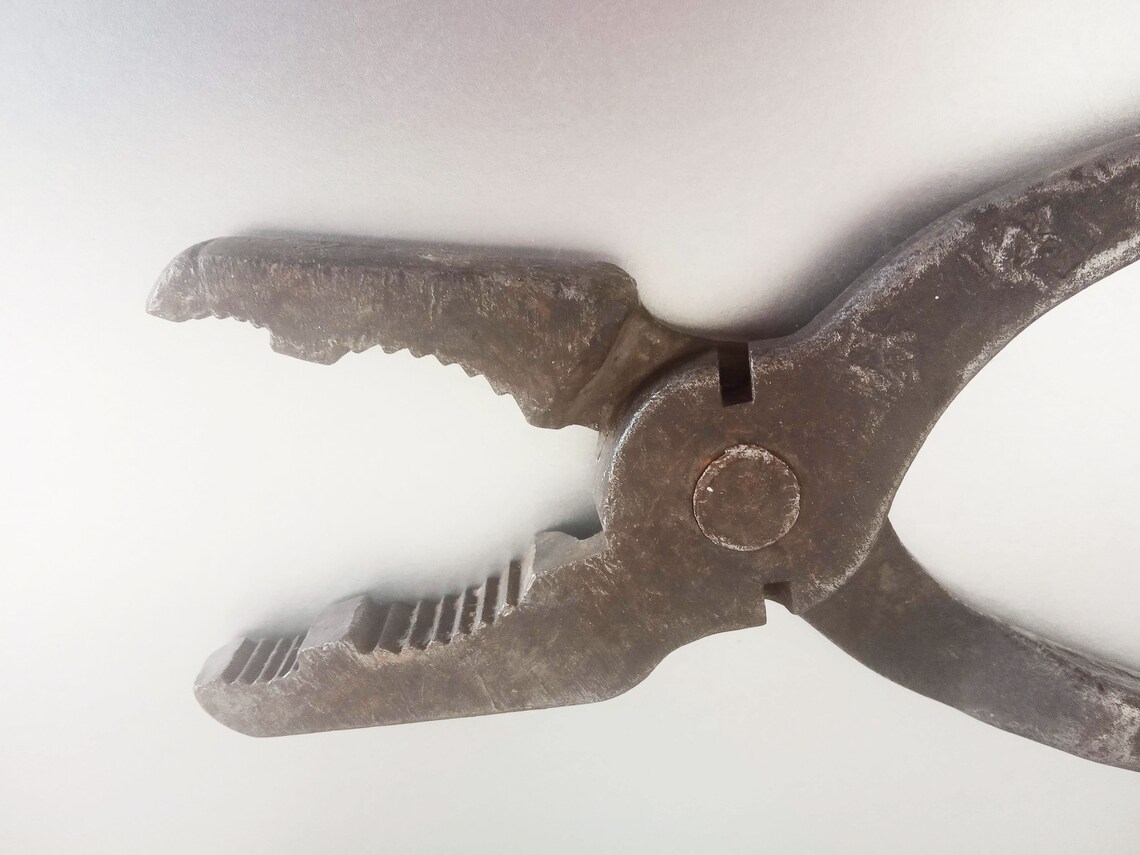 Vintage Soviet steel re hand pliers. Tongs pliers. Soviet Etsy