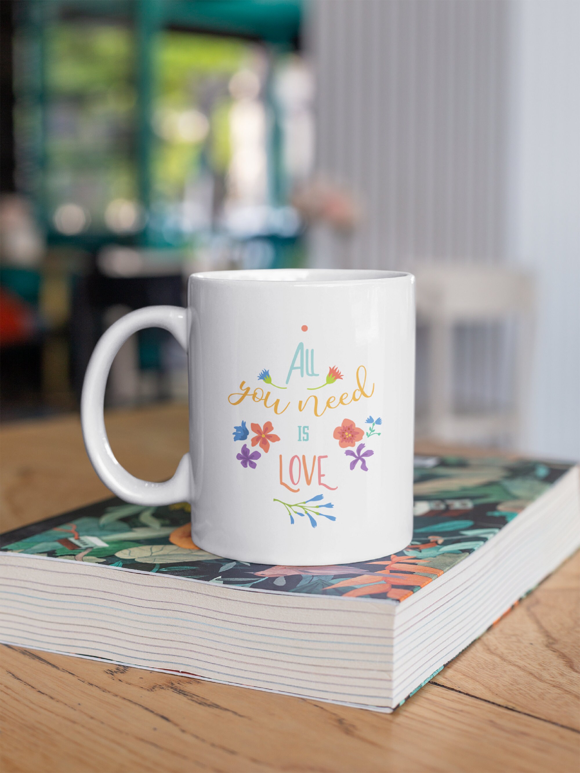 Mug All You Need Is Love en Céramique