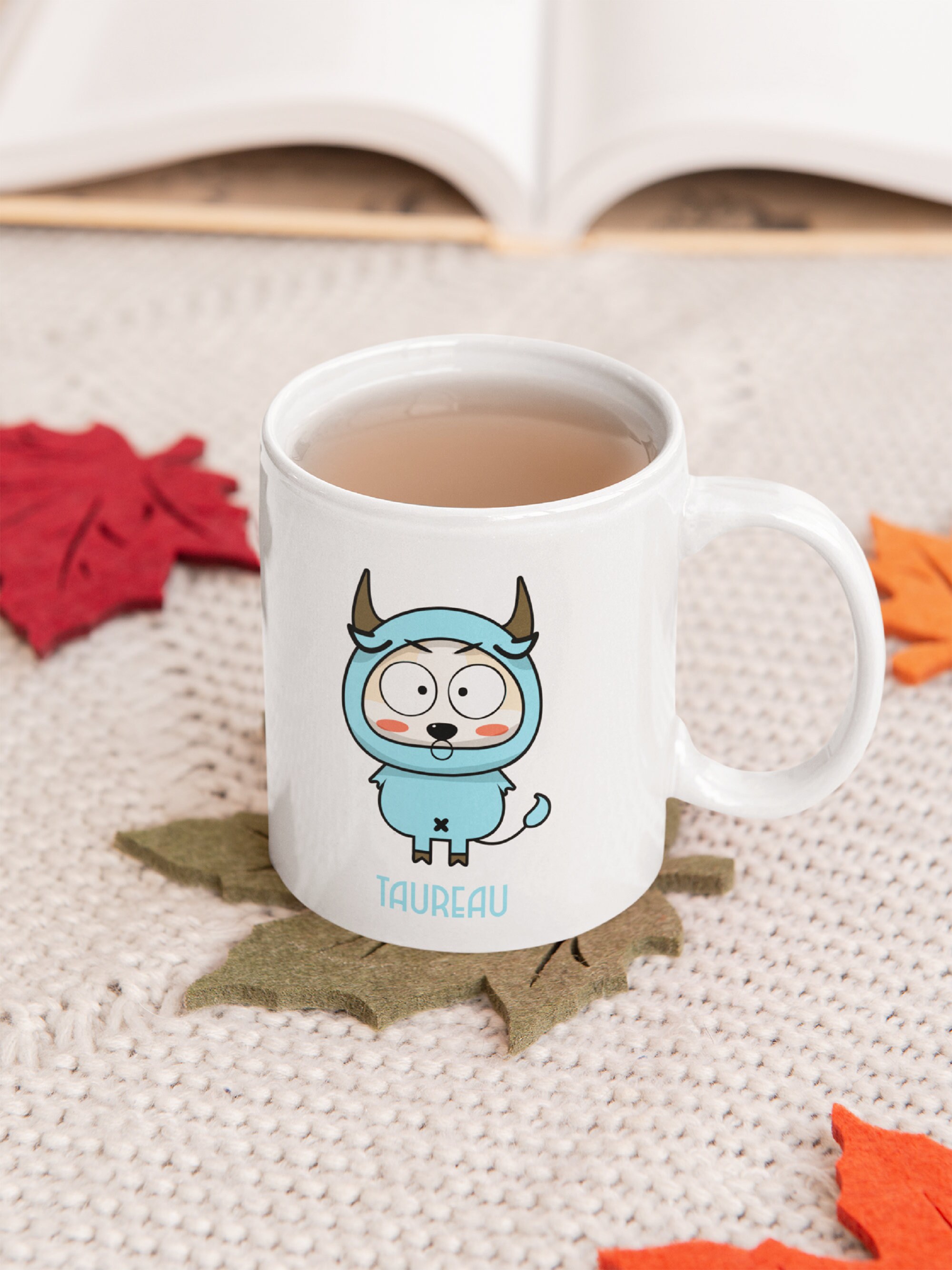 Mug en Céramique Bébé Taureau | Zodiaque