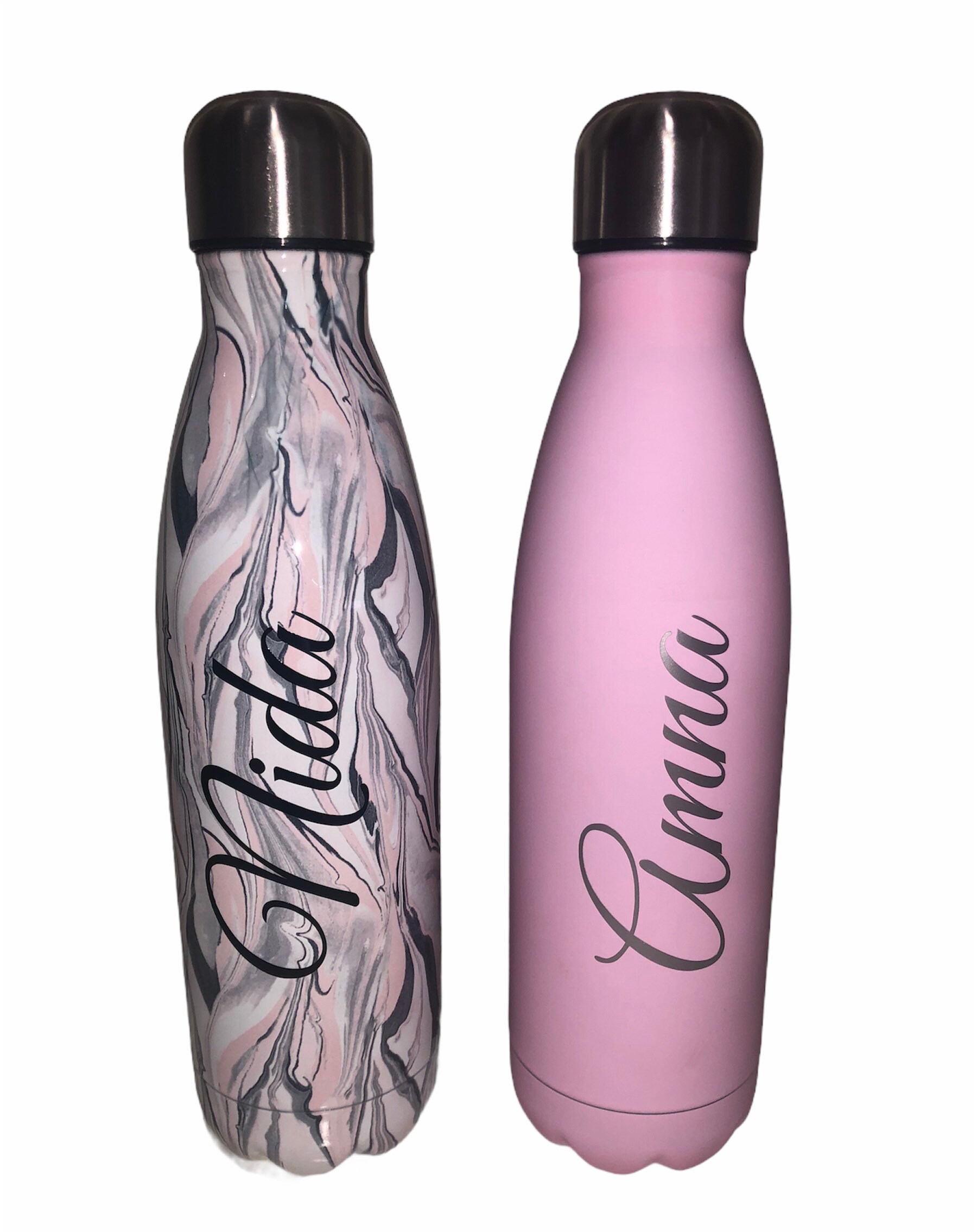 Personalised Insulated Thermal 500ml BottlesHOT or COLD Etsy