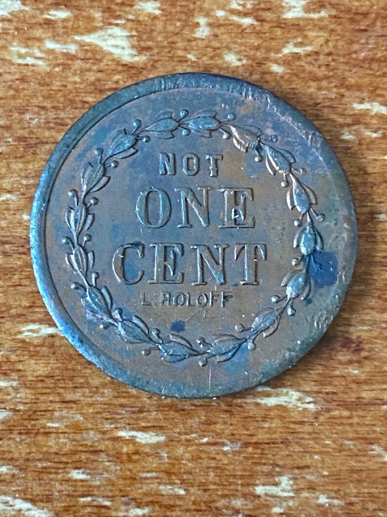 Roloff NY C.Tollner /& Hammacher f Not One Cent L