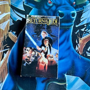 Star Wars Return of the Jedi (VHS, 1983,1990) Sci Fi Movie