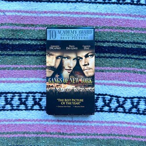 Gangs of New York (VHS, 2002) Movie