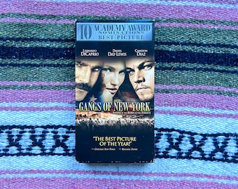 Pandillas de Nueva York (VHS, 2002) Película