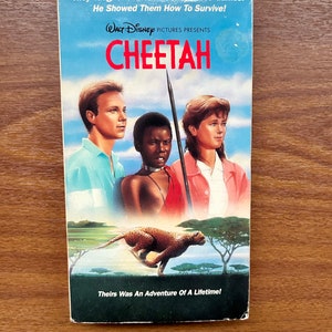 Walt Disney&#39;s Cheetah (1989, vhs) Family, Adventure