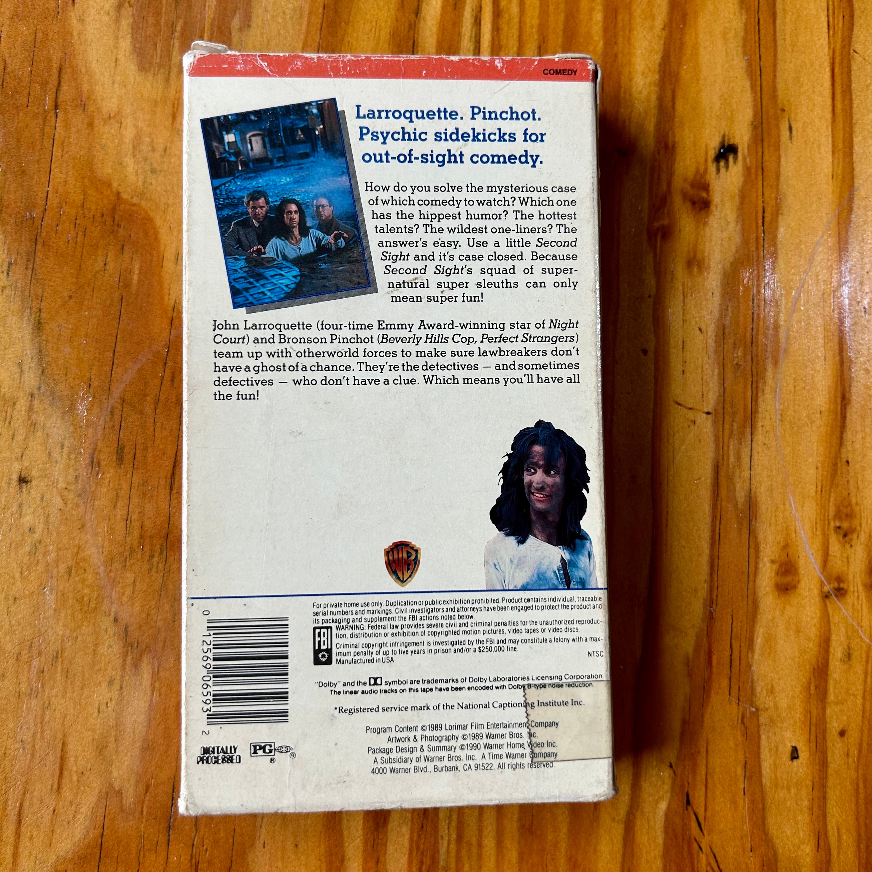 Second Sight (VHS, 1989) Comedy Movie - Etsy