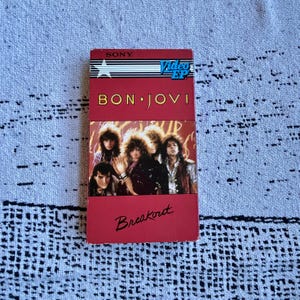Bon Jovi Breakout Sony Video EP (VHS,1985) Music Movie