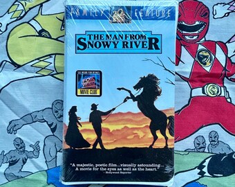 1982 The Man From Snowy River VHS Sealed Fox Video Family Feature