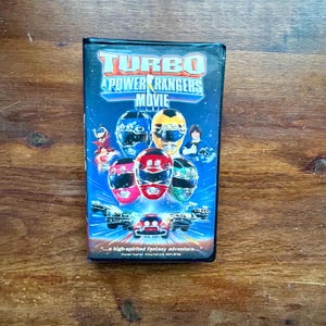 Turbo A Power Rangers Movie (VHS, 1997) Clamshell Movie