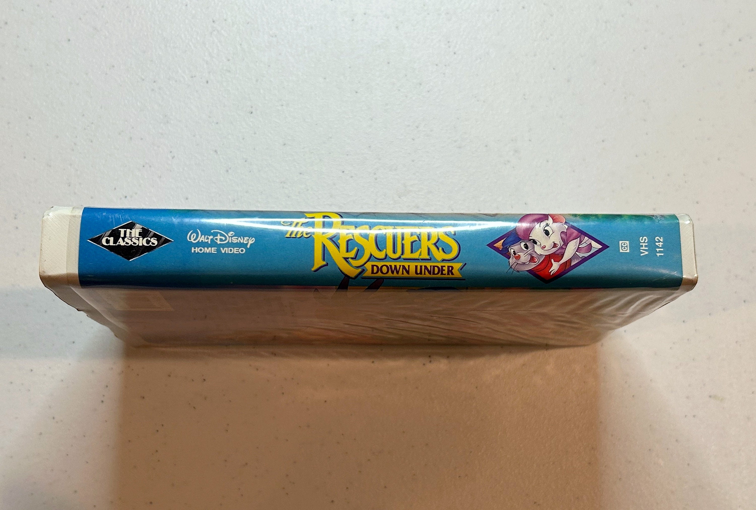 The Rescuers Down Under (VHS 1991) Disney Black Diamond {clamshell} - Etsy