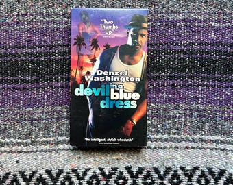 El diablo con un vestido azul (VHS, 1995) Película