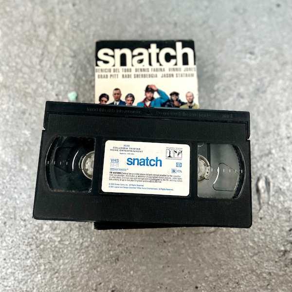 snatch (2001) vhs