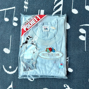 Sealed 1984 Fruit of the Loom Tee: Vintage Deadstock USA Made Small