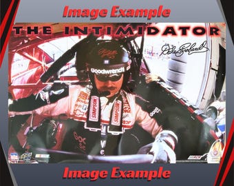デイル・アーンハートSr NASCAR リトグラフ デイル・アドキンス 2004