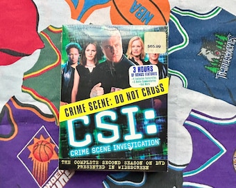 CSI Crime Scene Investigation Temporada 2 DVD Nuevo Sellado 2002 Segunda Temporada Completa