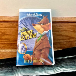 Walt Disney The Great Mouse Detective (VHS,1986) Cartoon Movie