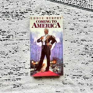 Coming to America VHS Tape 1988 • Eddie Murphy Comedy • Factory Sealed Vintage Movie Collectible