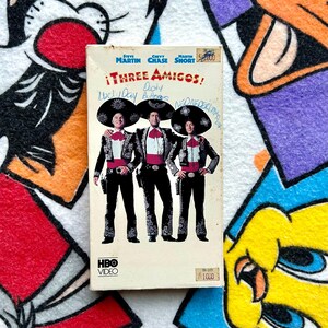 Three Amigos VHS Tape: 1986 Comedy - Steve Martin, Chevy Chase