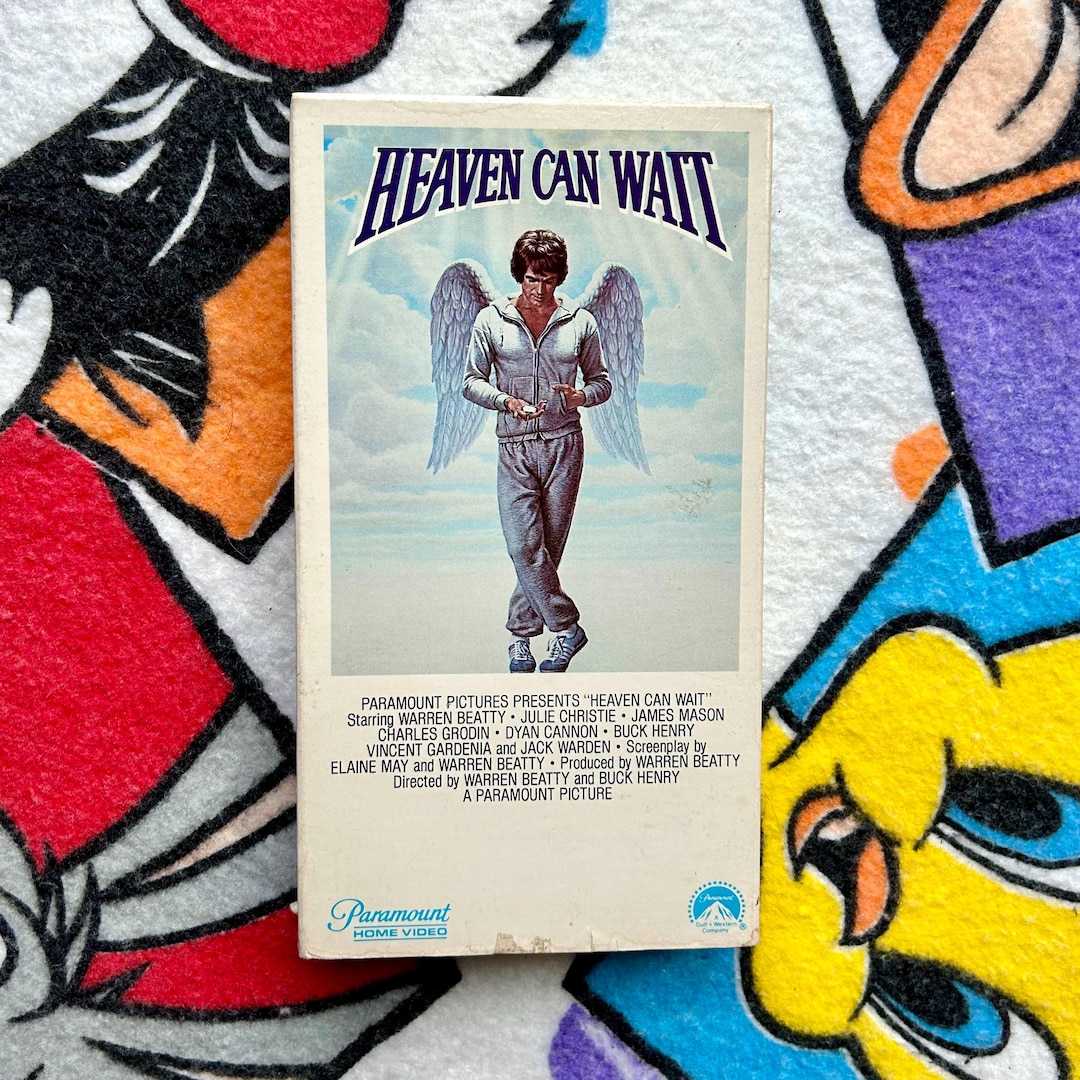 Heaven Can Wait VHS Tape 1978 • Warren Beatty, Julie Christie