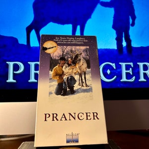 Prancer VHS Tape 1989 • Family Christmas Movie • Vintage Holiday Collectible