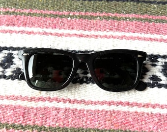 Rare Vintage The Walt Disney Co. Hecho en Corea Gafas de sol Mickey Mouse Wayfarer de los años 60
