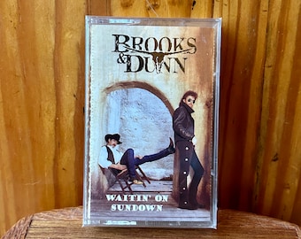 Brooks & Dunn - Waitin on Sundown (1994, Cassette Tape) Sealed