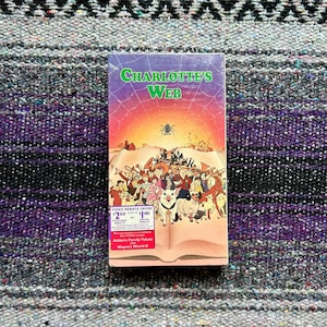 Sealed Charlotte’s Web VHS / 1973 Kids Movie  Vintage McDonald’s Promo / Fast Shipping - Free Gift
