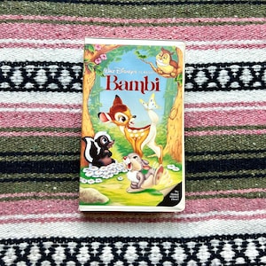Walt Disney Classic Bambi (VHS, 1942) Black Diamond Clamshell Movie