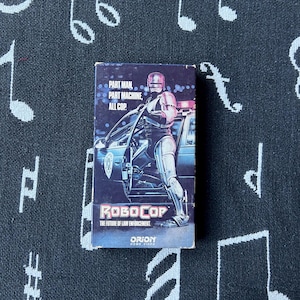 Robocop VHS (1987) Orion Home Video Vintage Sci-Fi Tape