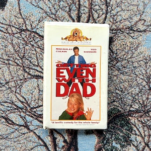 Getting Even With Dad (VHS, 1994) Comedy Movie