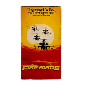 Fire Birds Vintage VHS movie