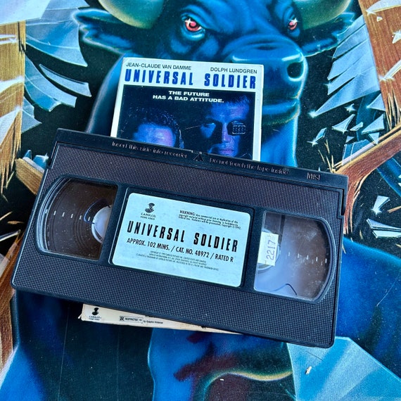 Universal Soldier (VHS, 1992) Action Movie - Etsy