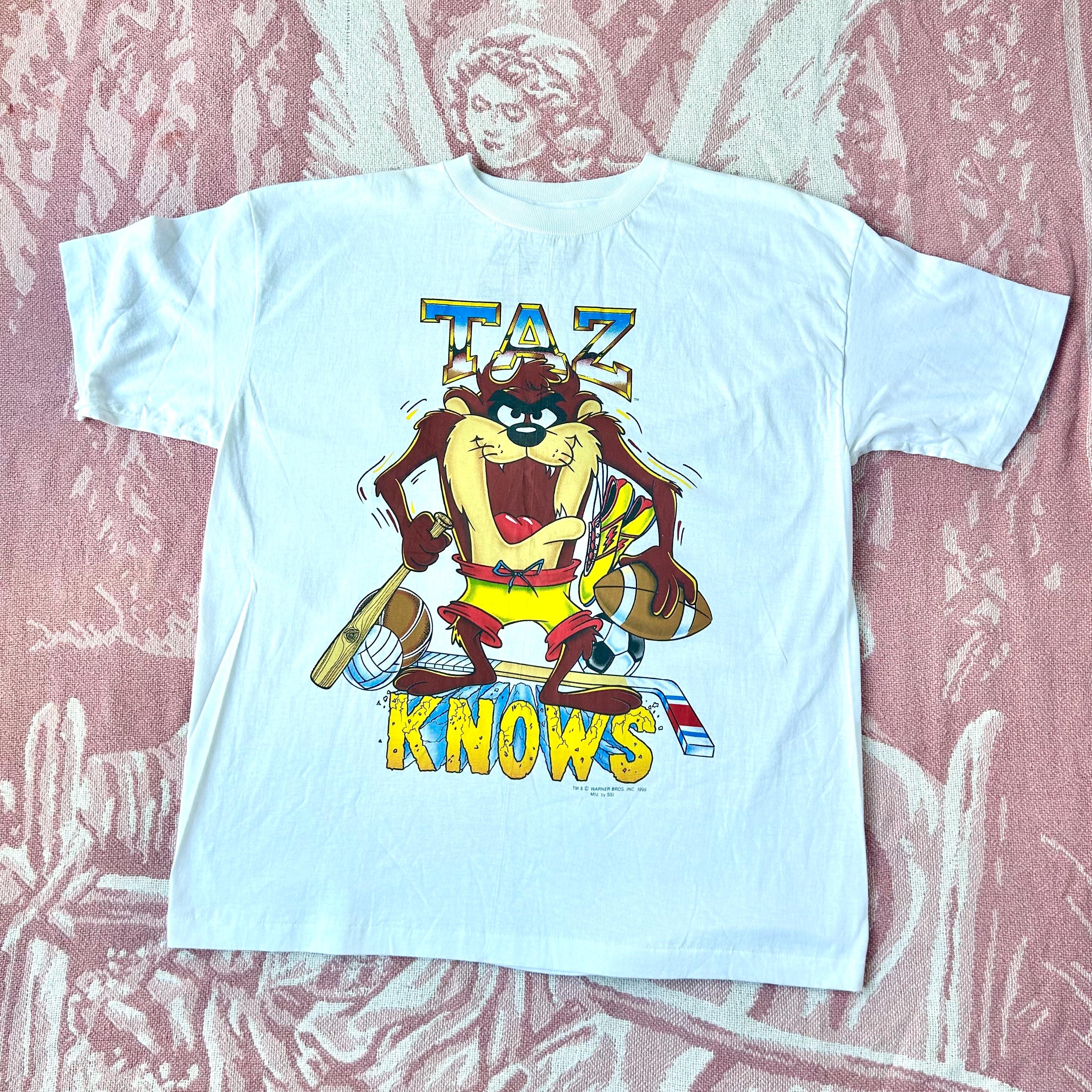 90年代ヴィンテージ タズ ルーニー・テューンズ Tシャツ：ワーナー 