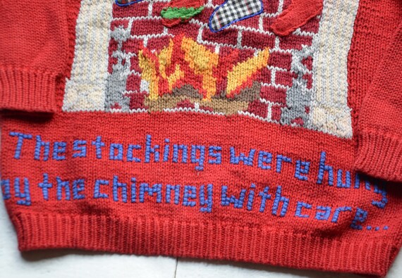 Vtg 90’s Eagle’s Eye Christmas Sweater M Vintage 1990's Era Christmas Sweater Eagle's Eye Size LARGE