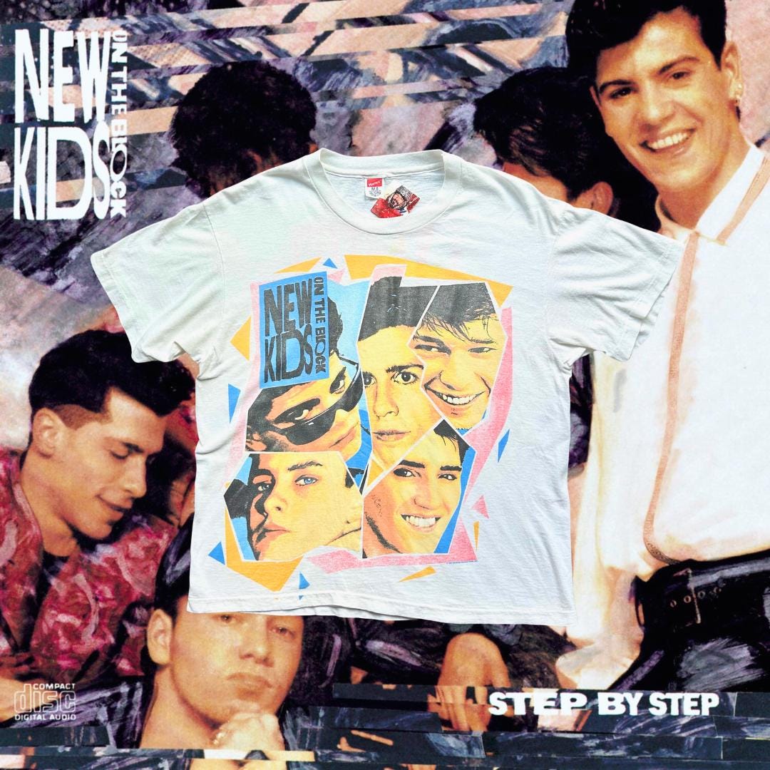 Nkotb Shirt 1990 Tour Shirt - Etsy